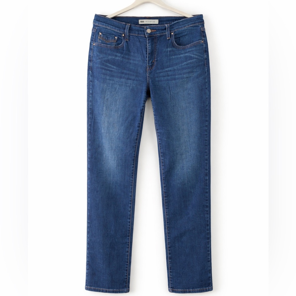 Levi’s 505 Straight Leg Jeans Medium Wash Size 10 Classic Denim